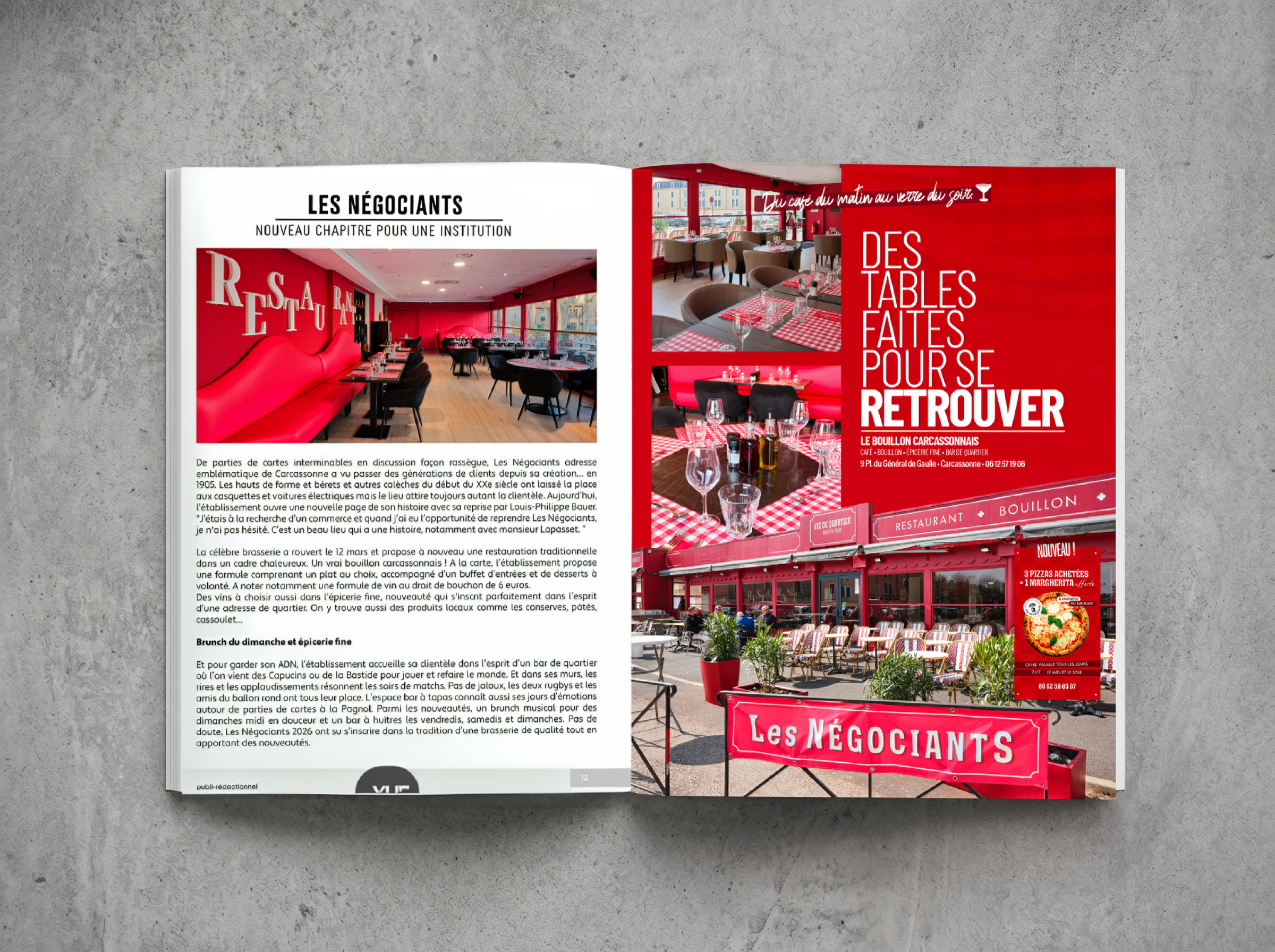 Les Négociants dans le Mag Evasion N°182